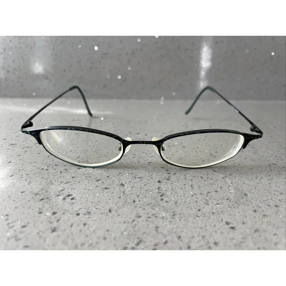 Club Monaco CM2006 eyeglasses frames only 47-20-140 Col. 6521 oval black blue